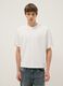 White Pure Cotton Boxy Fit T-shirt_2