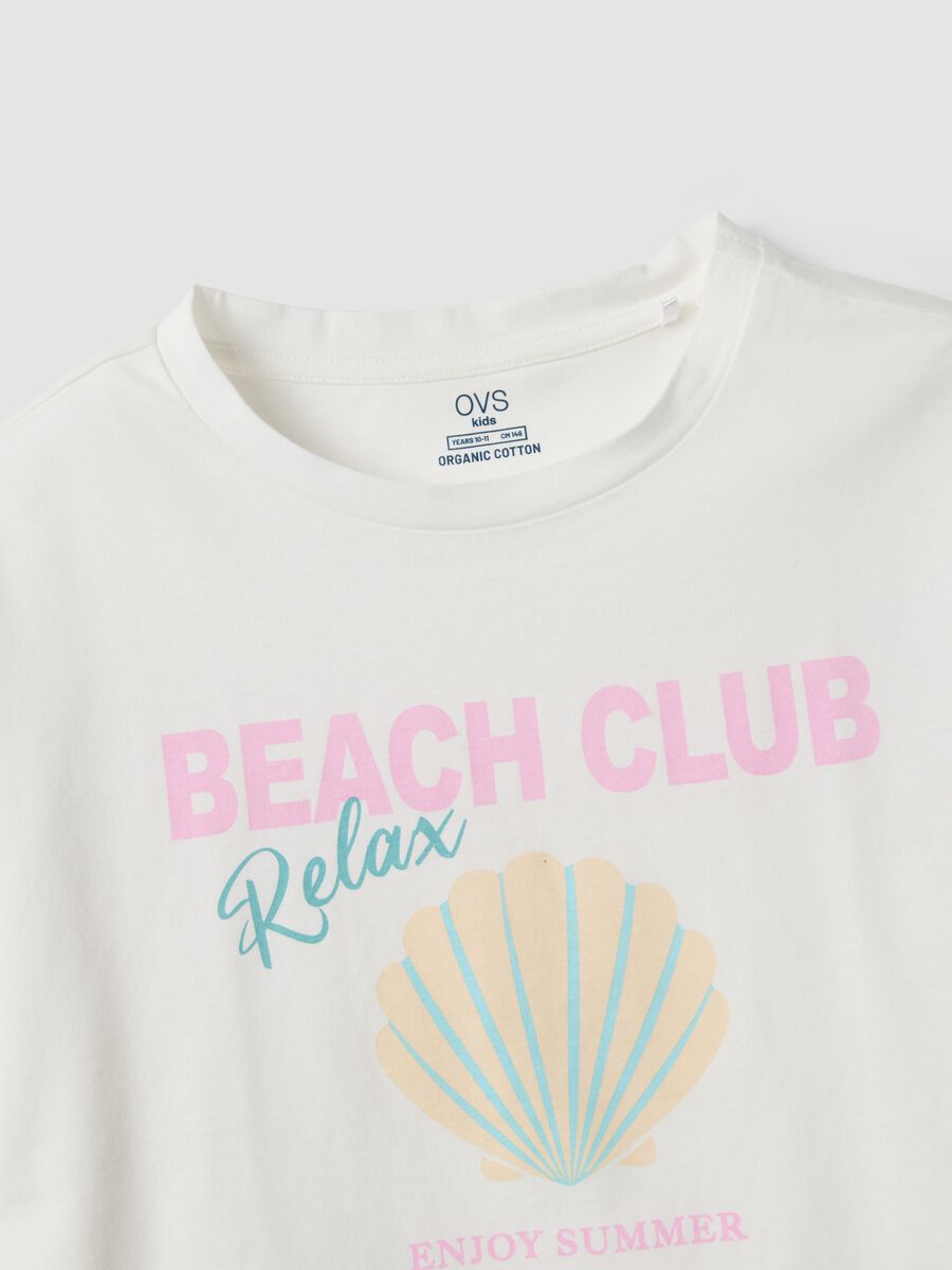 Pink organic cotton short pyjamas_3