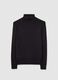 Black Regular Fit Turtleneck_4