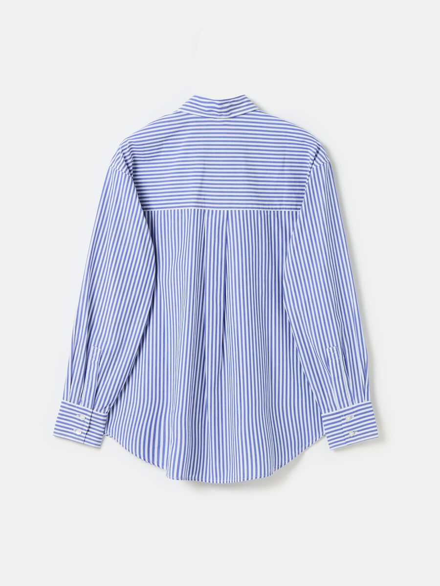 Oversized shirt in cotton with pocket_4