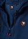 Sudadera azul con capucha en mezcla de algod&oacute;n_1