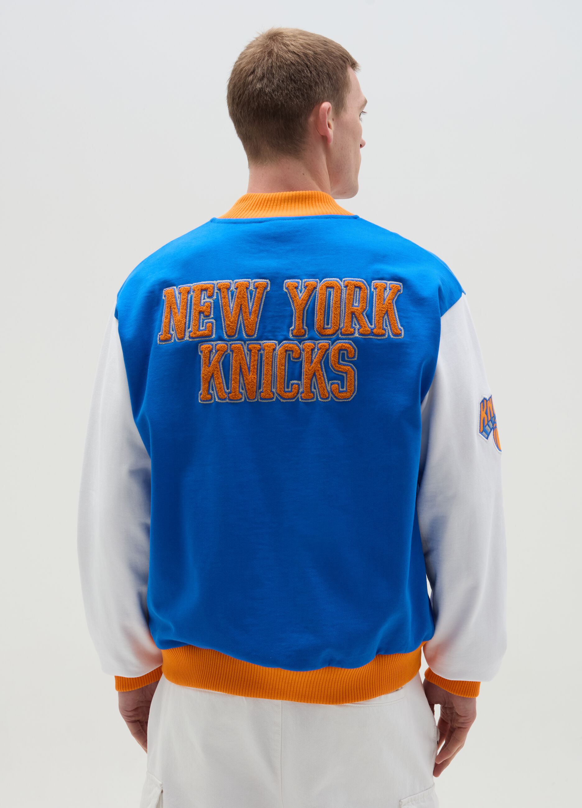 NBA New York Knicks varsity sweatshirt