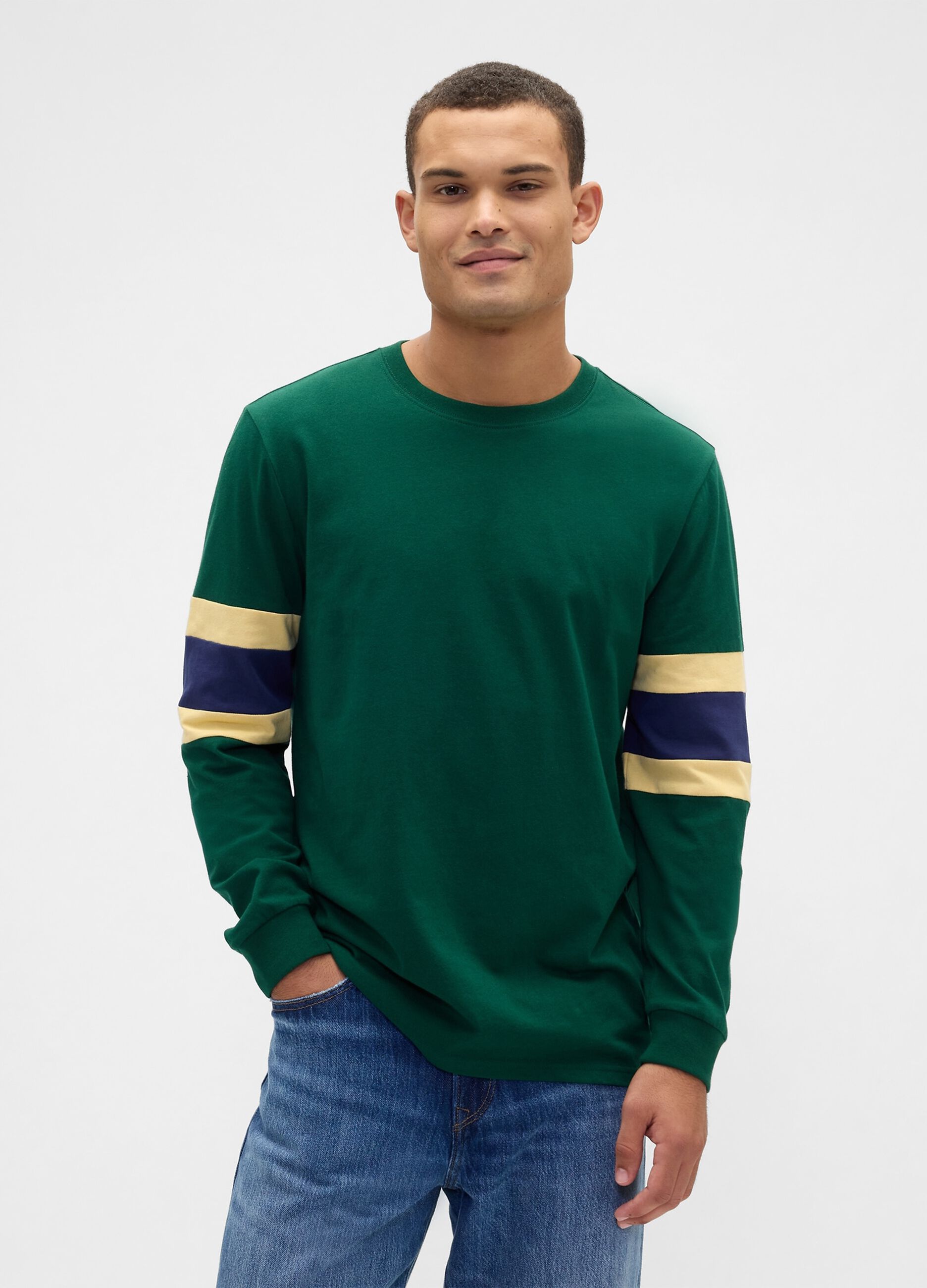 Long Sleeve Green Cotton Shirt