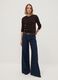 Brown crew-neck wool-blend jumper, regular fit_1