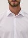 White slim-fit shirt with classic collar, easy iron_1
