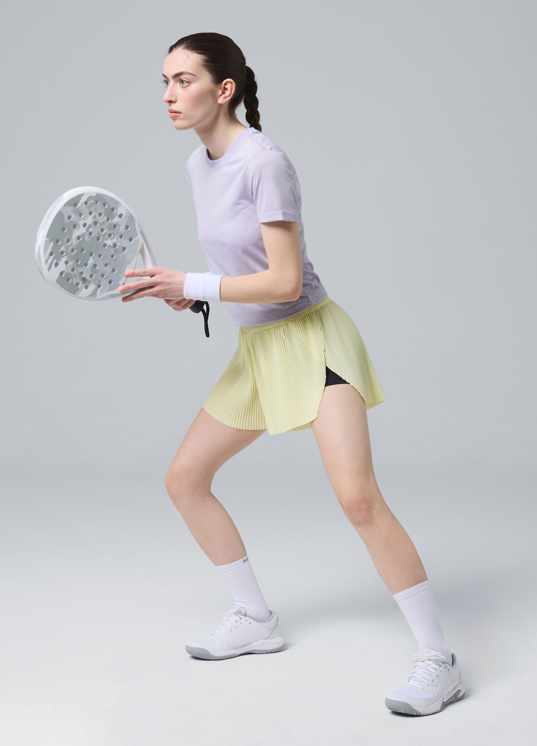 Violettes technisches Sport-T-Shirt ALTAVIA COURT