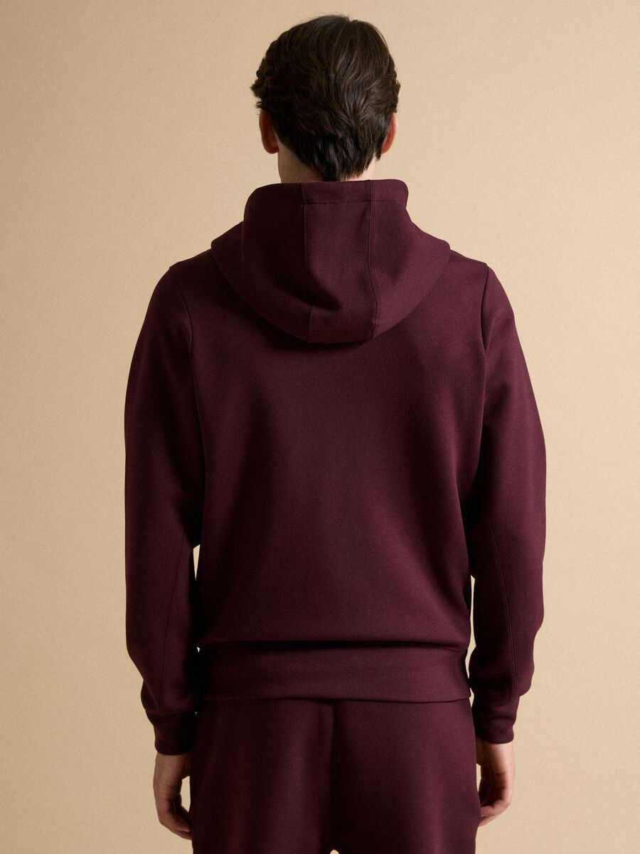 Full-zip rossa traspirante in tessuto elasticizzato 2 Way Stretch_3