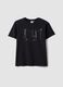 Black regular-fit stretch cotton jersey T-shirt with print_4