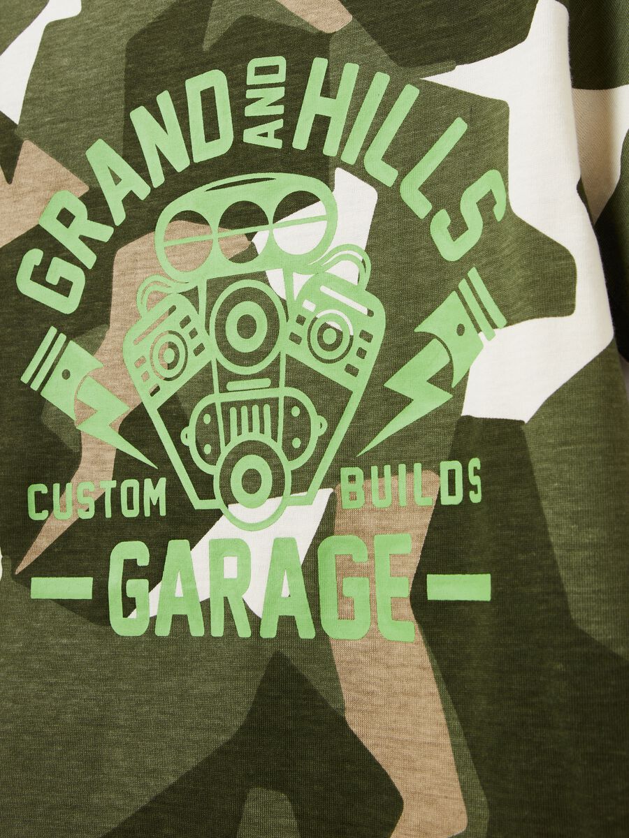 Camiseta con estampado camuflaje Grand&Hills_2