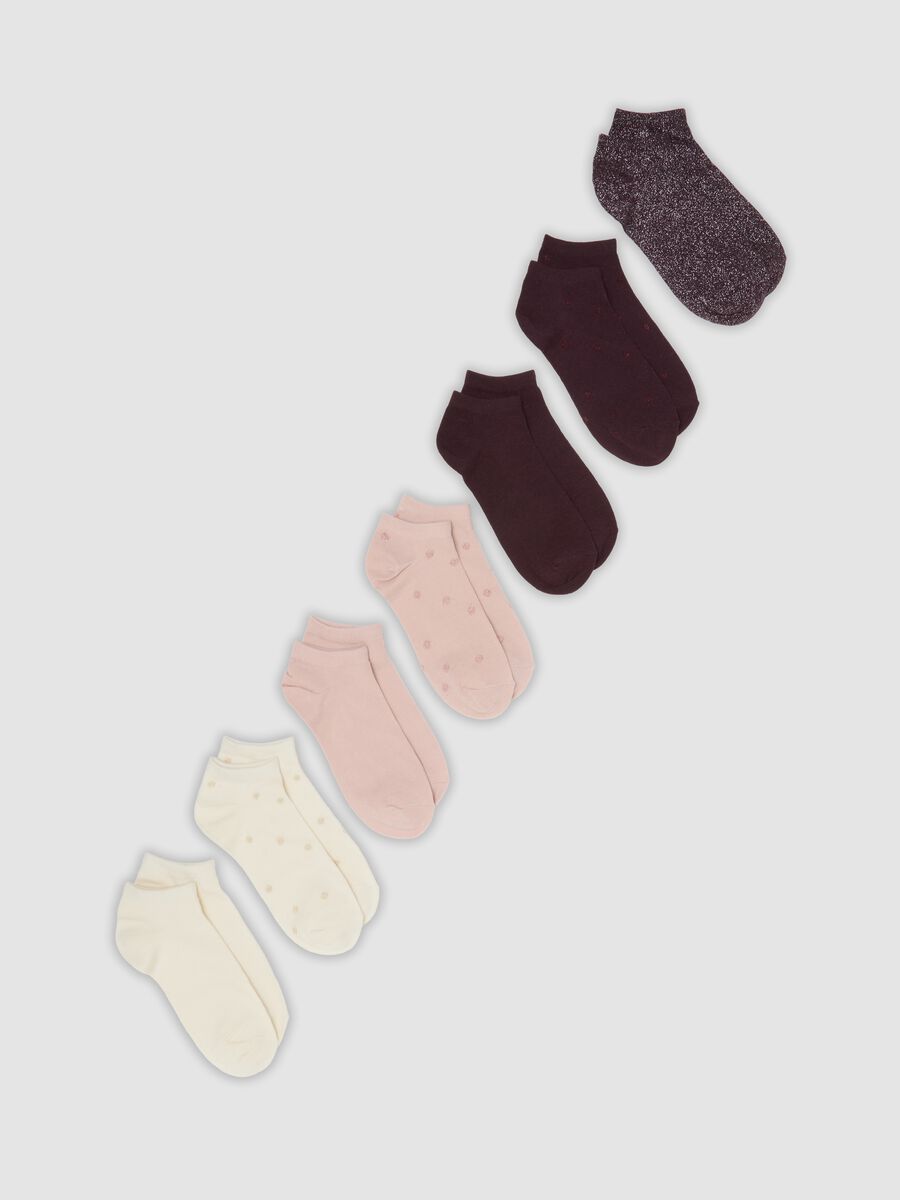 7er-Pack bunte Socken aus elastischer Bio-Baumwolle_0