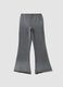 Flared Sweatpants in Vintage Grey_1