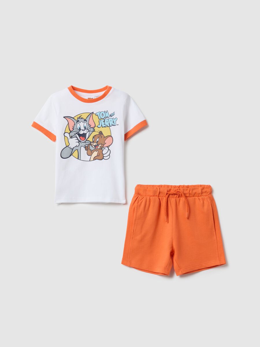 Multicolor-Set aus reiner Baumwolle im Regular Fit f&uuml;r Kinder mit Tom und Jerry_0