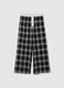 Black Flannel Regular Fit Trousers_4