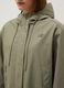 Green waterproof hooded jacket regular fit_2
