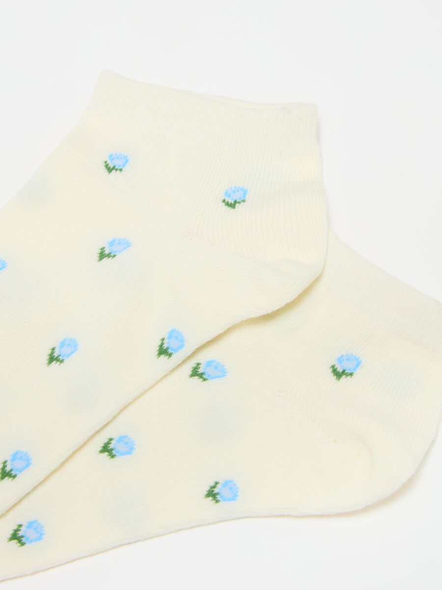 Five-pair pack shoe liners in organic cotton_2