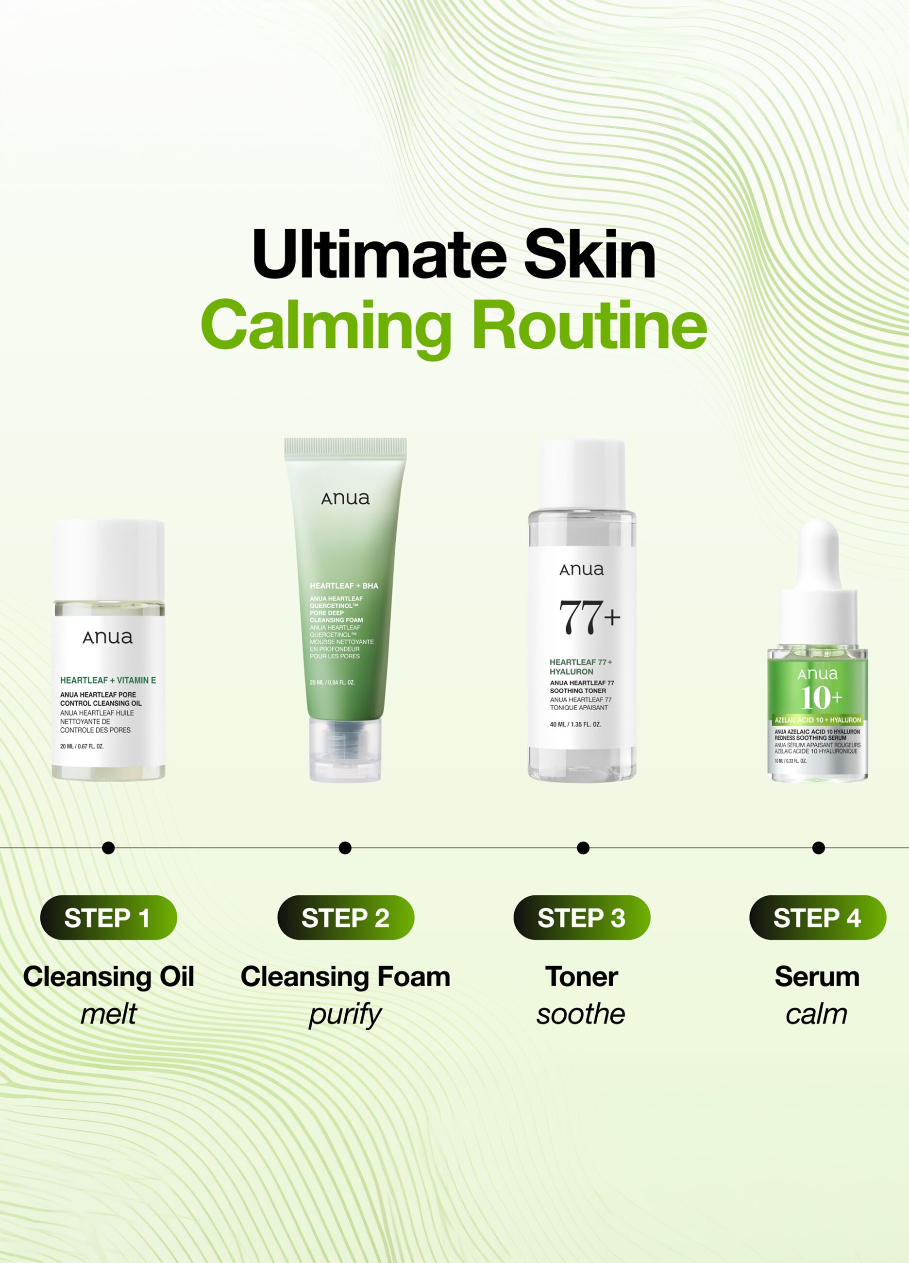 Calming Skin Discovery Set | Anua K-Pop Demon Hunters