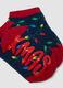 Bipack calze antiscivolo rosse e blu in cotone organico elasticizzato_1