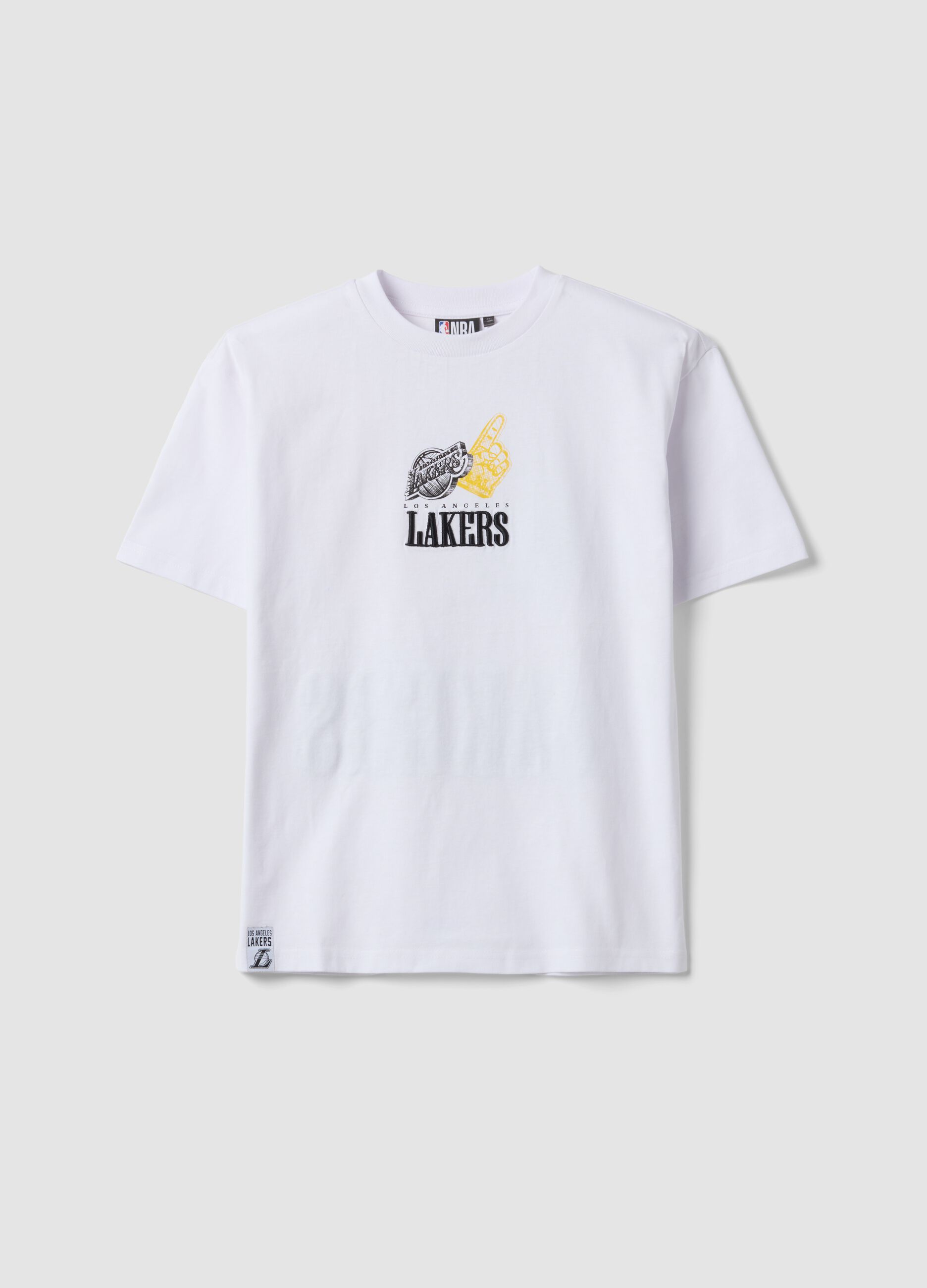 White short-sleeve pure cotton T-shirt