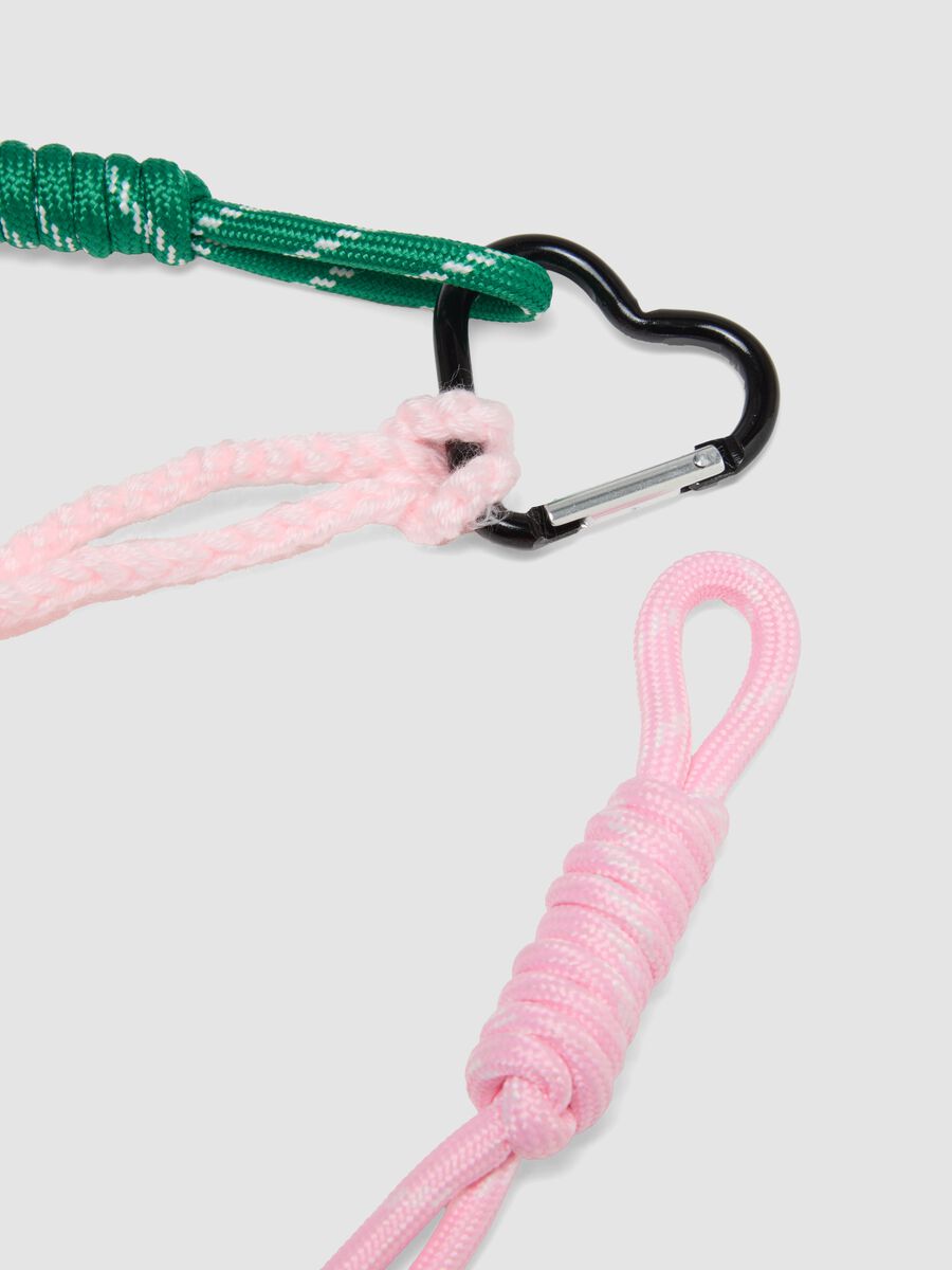 Multicolour Keyring with Flower_2