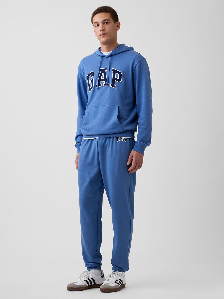 Jogginghose aus Baumwollmischung mit Logo_0