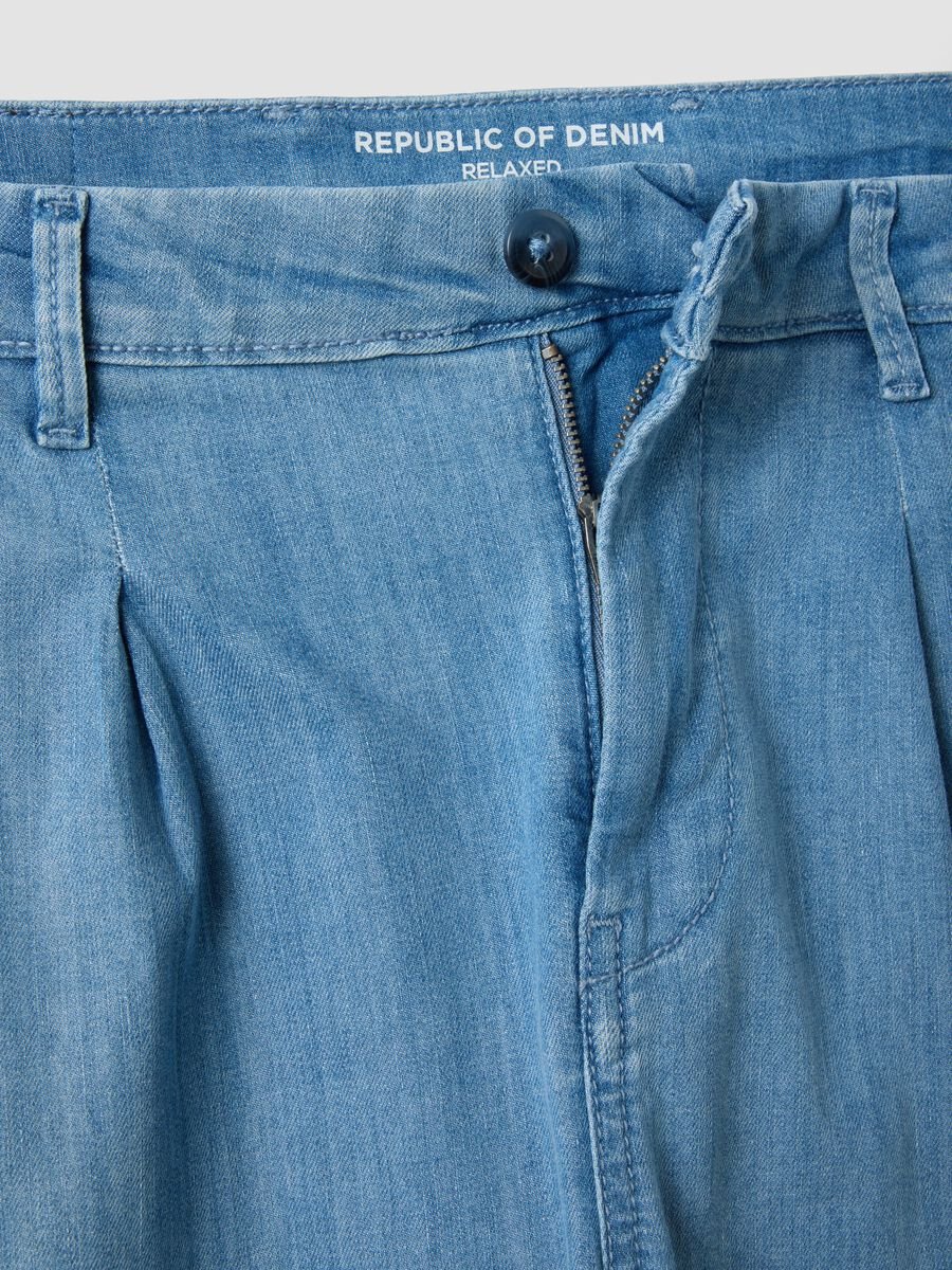 Hellblaue Stretch-Denim-Jeans, Regular Fit_5