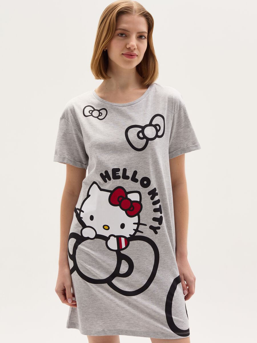 Nightdress with Hello Kitty print_0