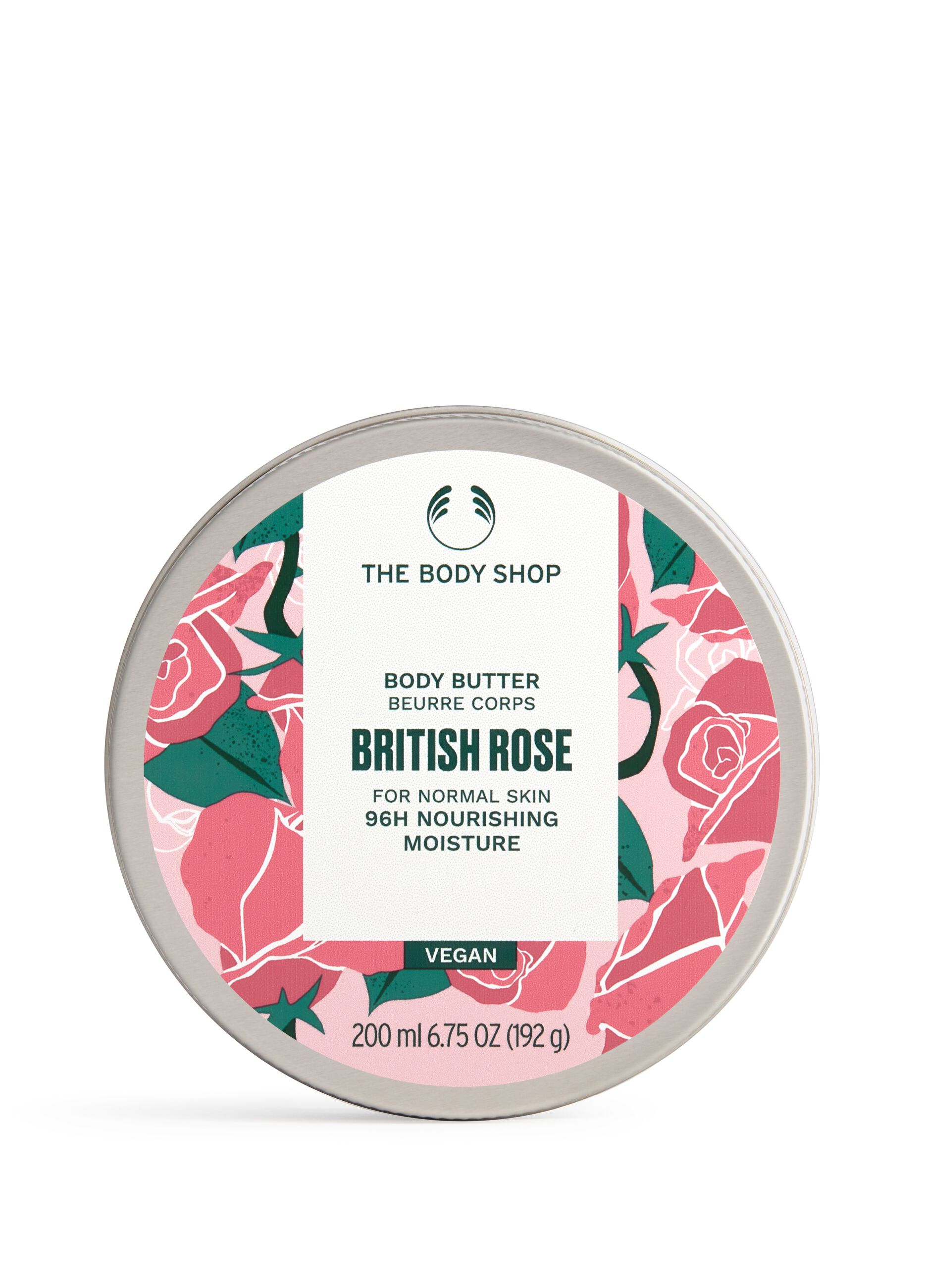 Burro per il corpo British Rose 200ml The Body Shop