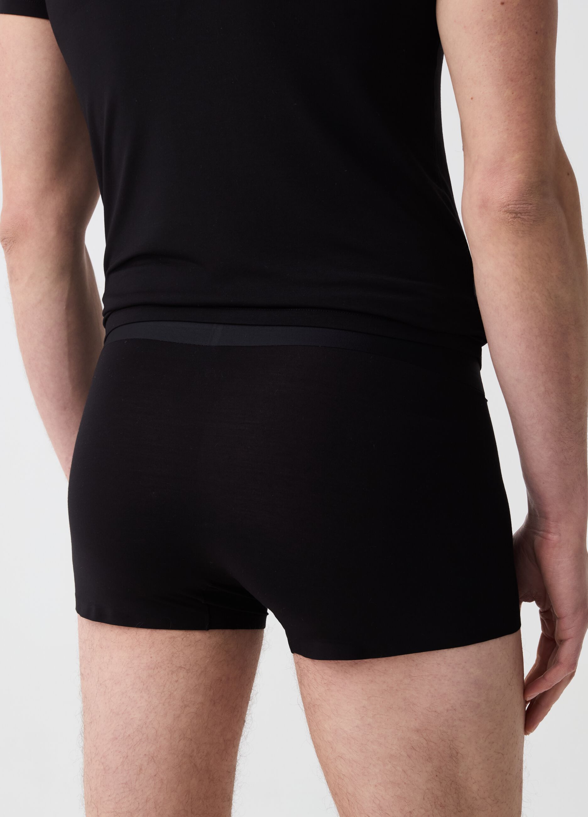 OVS Tech two-pack boxer shorts in stretch modal