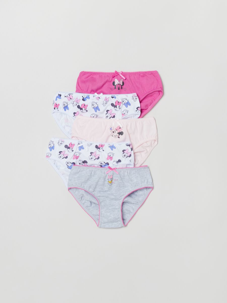 Five-pack briefs with Minnie Mouse and Daisy Duck print_0