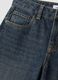 Jeans denim blu super wide leg in puro cotone_6