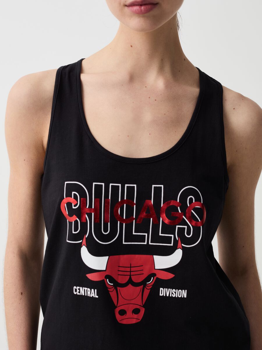 Tank top con stampa NBA Chicago Bulls_1