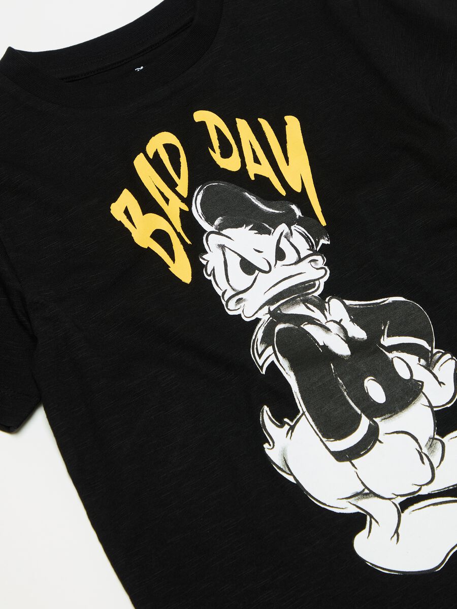 T-shirt in slub jersey stampa Donald Duck 90_2