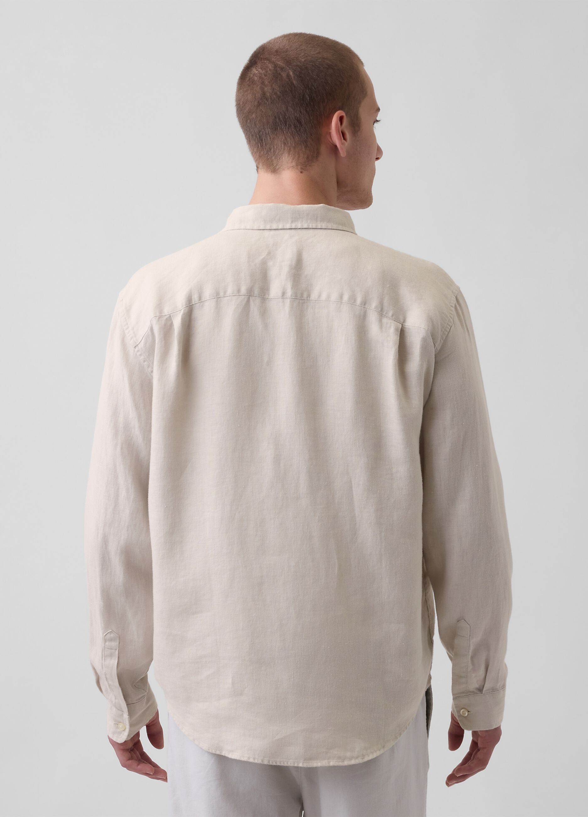 Pure linen shirt