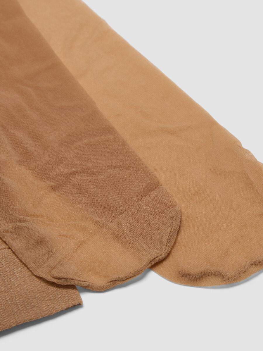 Dark beige ultra-sheer stretch tights_2
