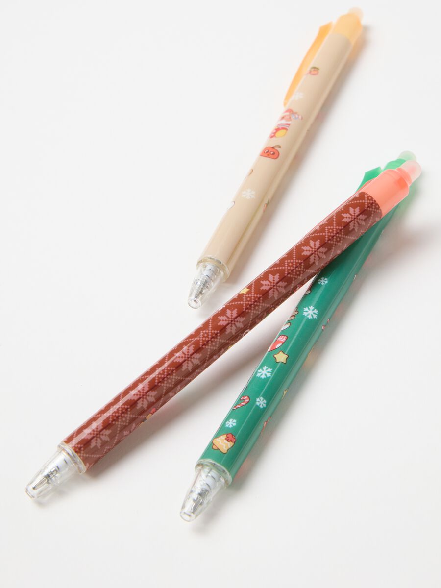 Multicolour Christmas Pen Tripack_2