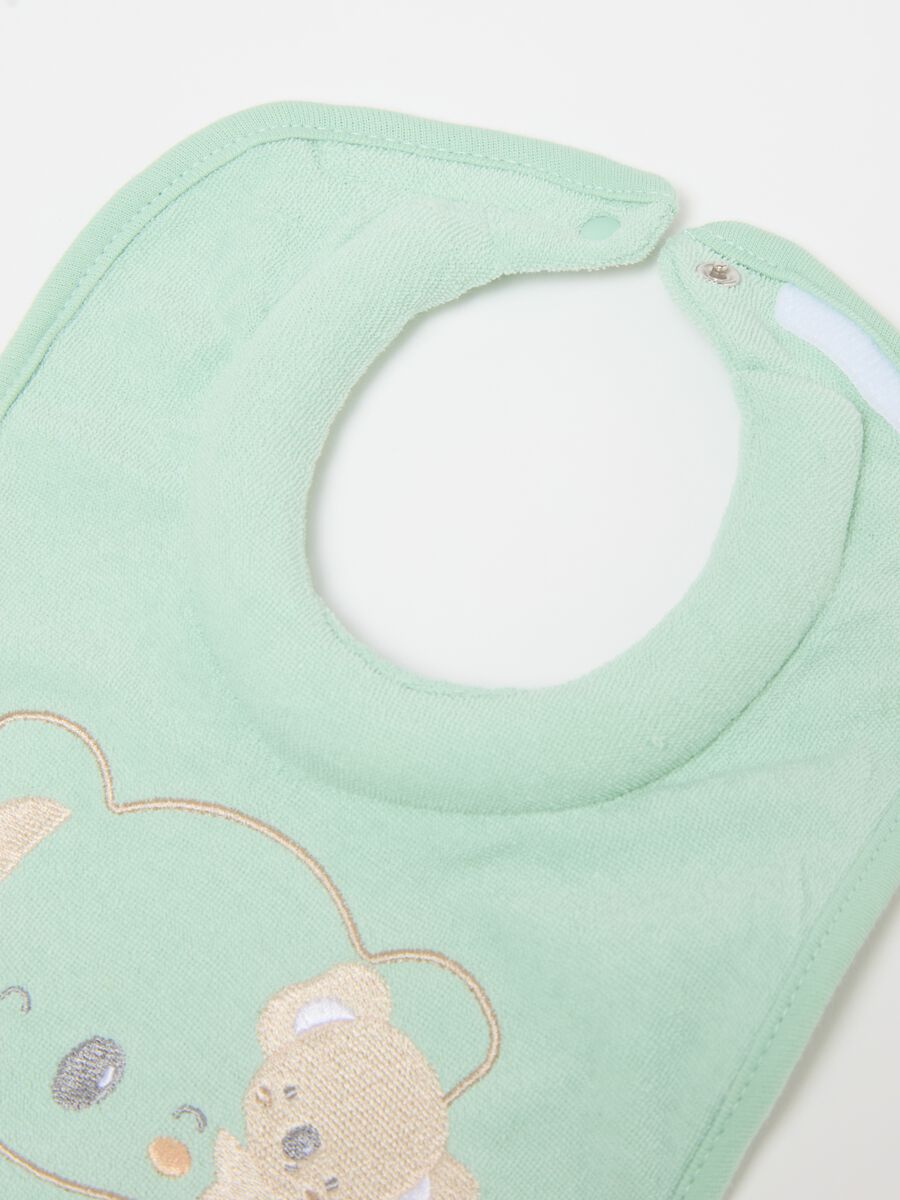 Two-pack bibs with extra absorbent padding_2
