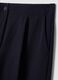 Navy stretch viscose formal trousers, regular fit_5