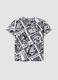 T-shirt multicolorido de crian&ccedil;a em puro algod&atilde;o, corte regular com estampagens_4
