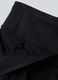 Schwarze plissierte Sportshorts ALTAVIA COURT aus Stretchmaterial mit herausnehmbarer Innenhose_7