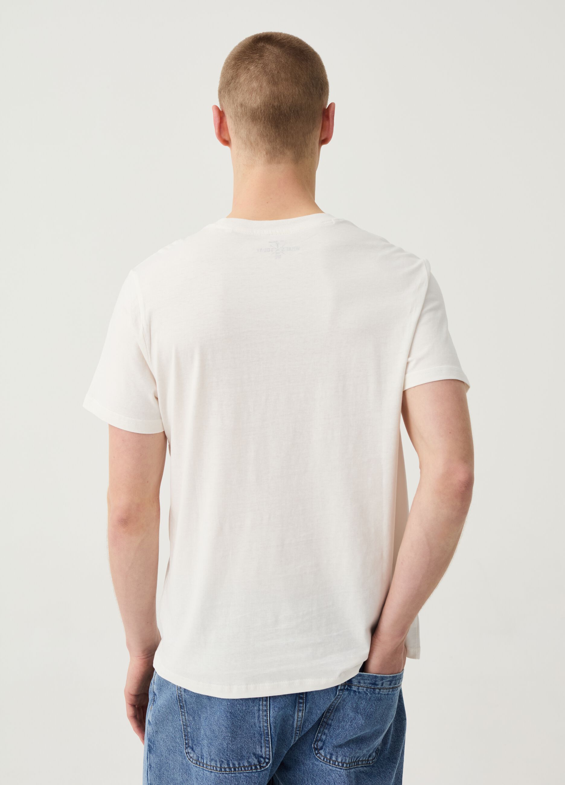Cotton T-shirt with Arizona print