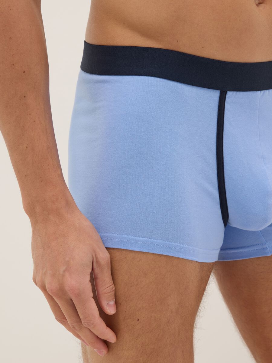 Triple pack of multicolour stretch cotton regular fit boxer shorts_3