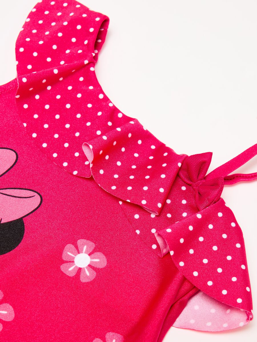 One-piece swimsuit with Minnie Mouse print_2