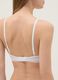 White stretch cotton triangle bra_2