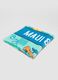 Blue pure cotton beach towel_0