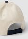 Multicoloured pure cotton child's baseball cap with embroidery_1
