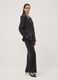 Black regular-fit viscose-blend blazer_0