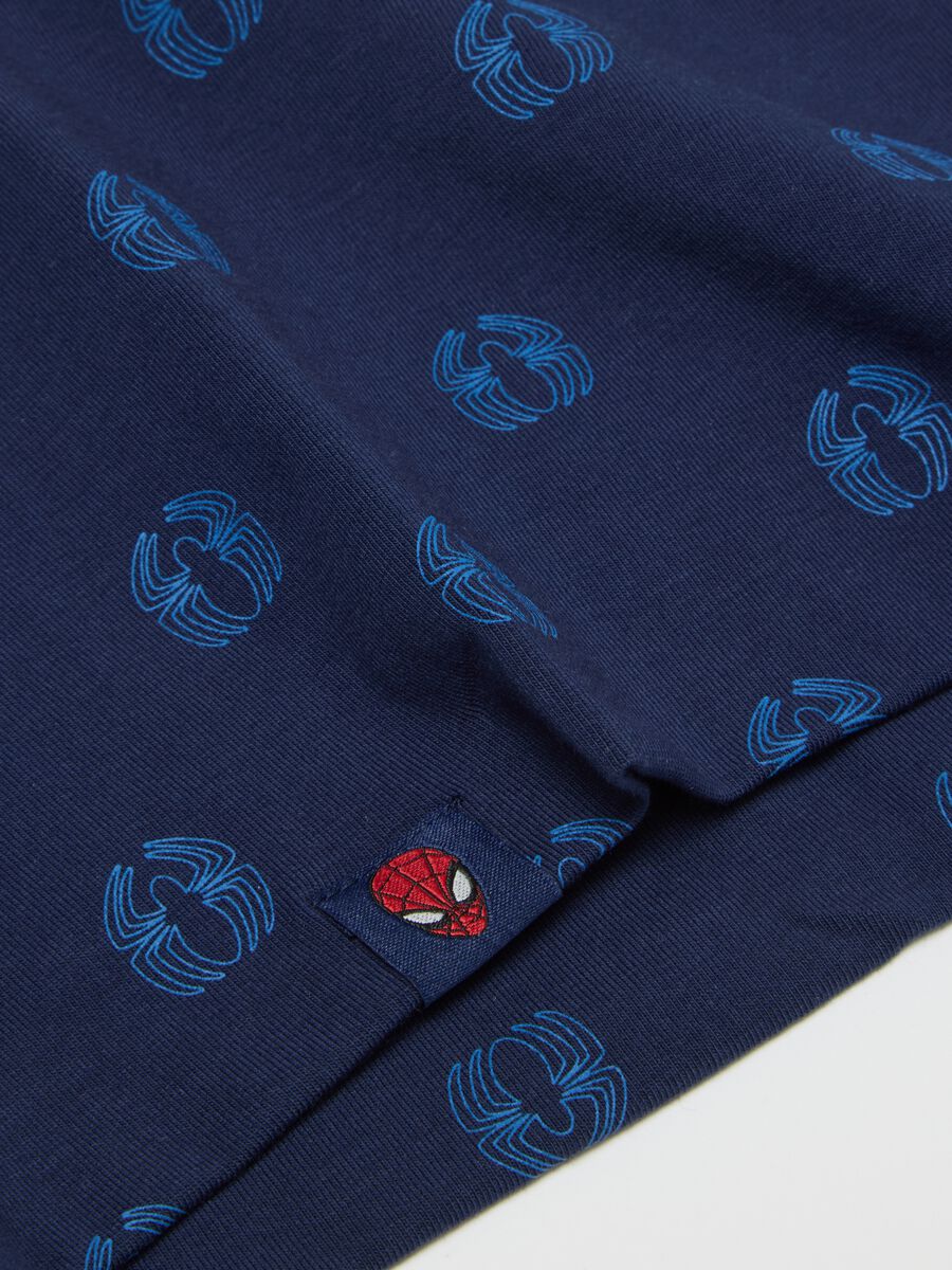 Blue stretch cotton neck warmer for children with comfortable fit_2