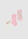 Girls' Long Pink Socks_0