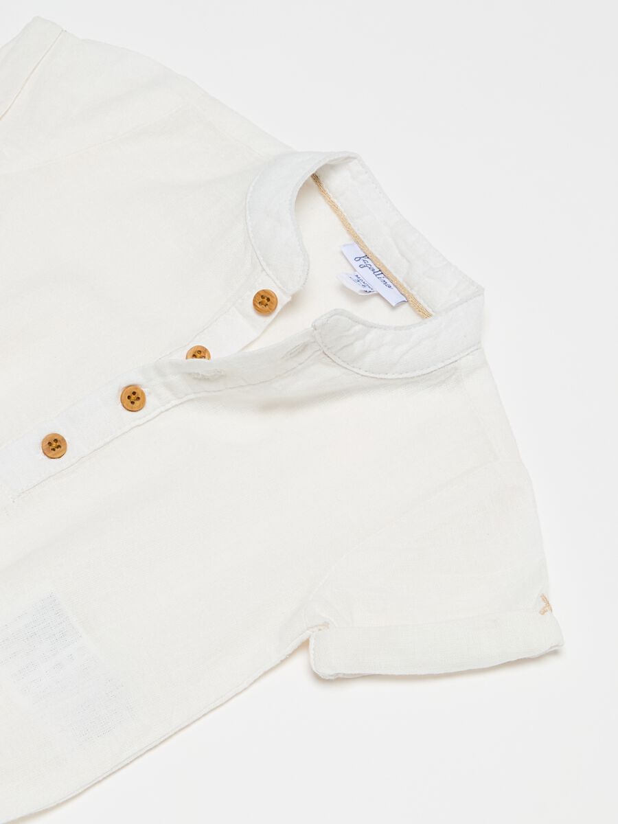 Camisa body de algodón y lino_2