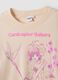 T-shirt rosa em algod&atilde;o puro com estampado frontal Sakura, corte regular_6